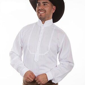 Frontier Classics white high-collar Victorian/Old West dress shirt